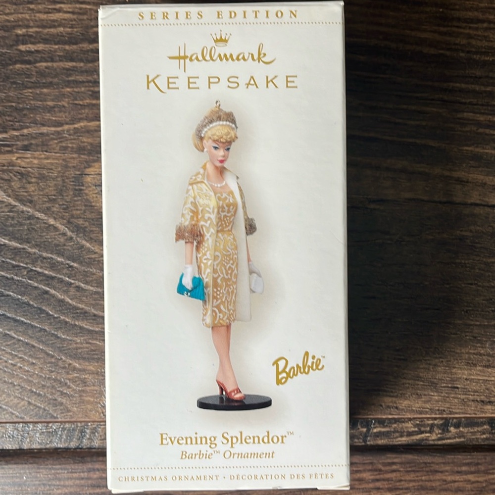 Hallmark 2006 evening splendor Barbie ornament